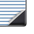 Blue and White Stripes Pixel Skins
